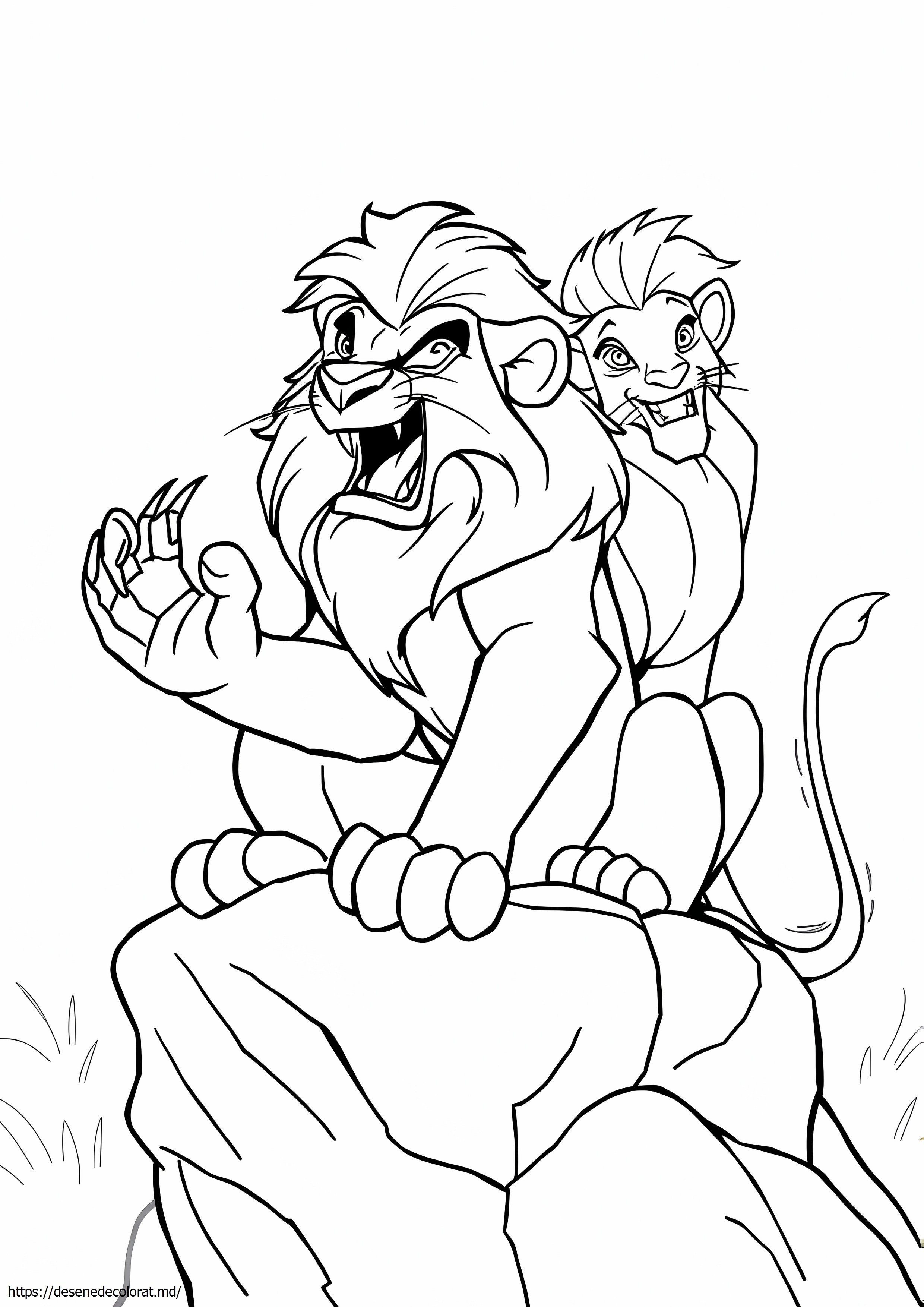 Scar mufasa regele leu