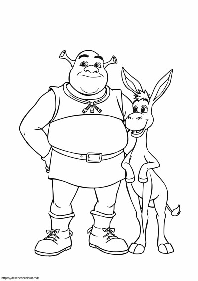 Shrek și măgar