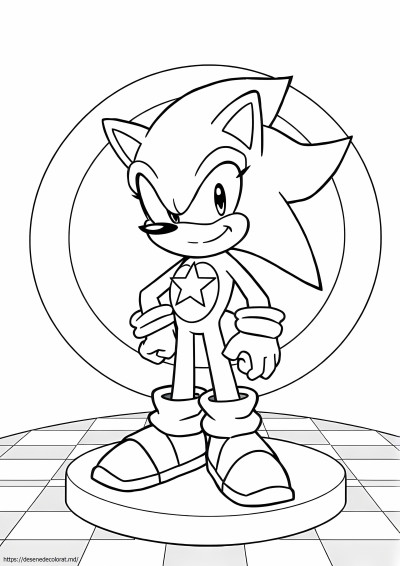 Sonic argintiu ariciul