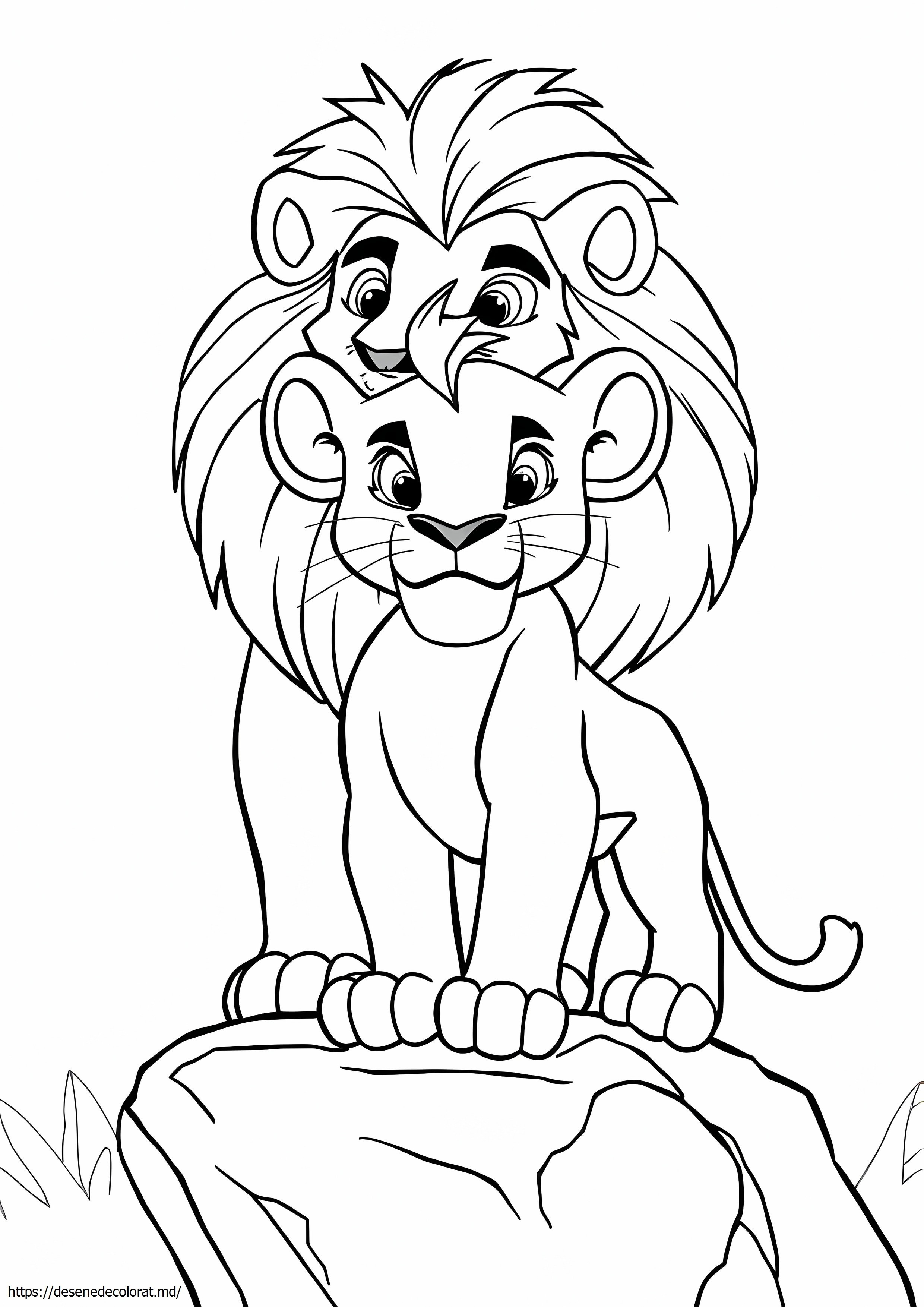 Simba mufasa rege leu