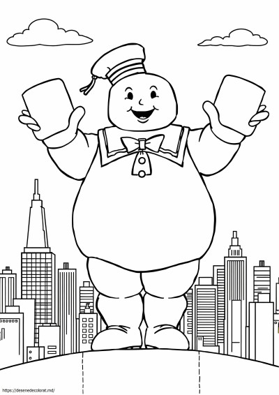 Stai puf marshmallow man