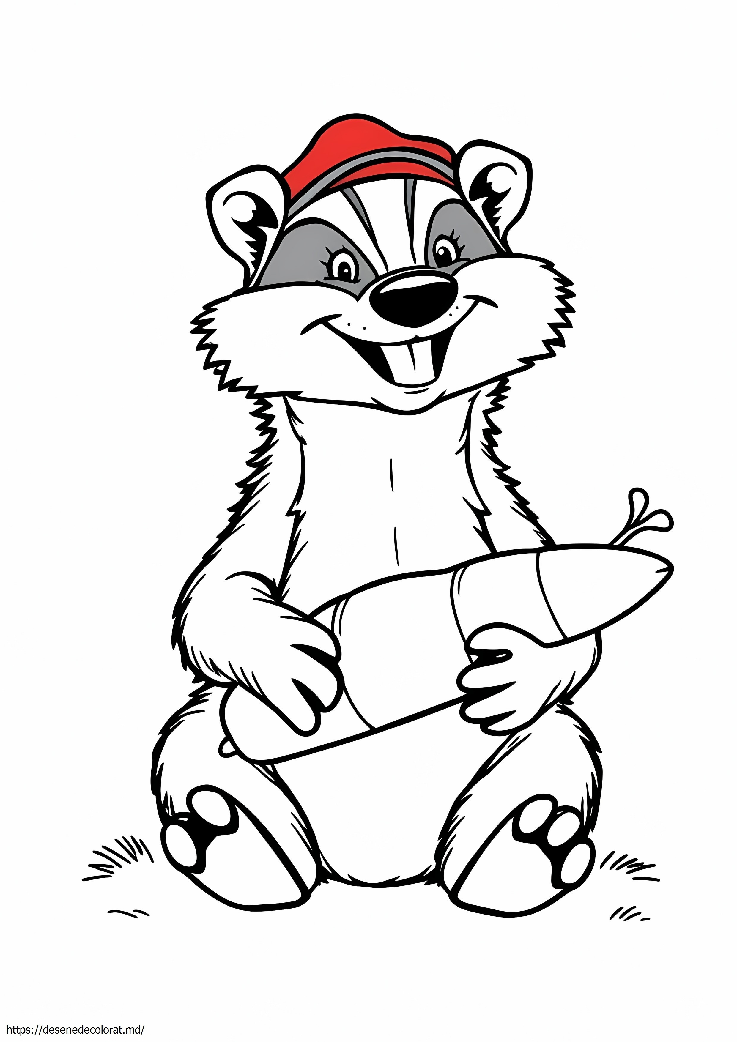 Înfige bursucul