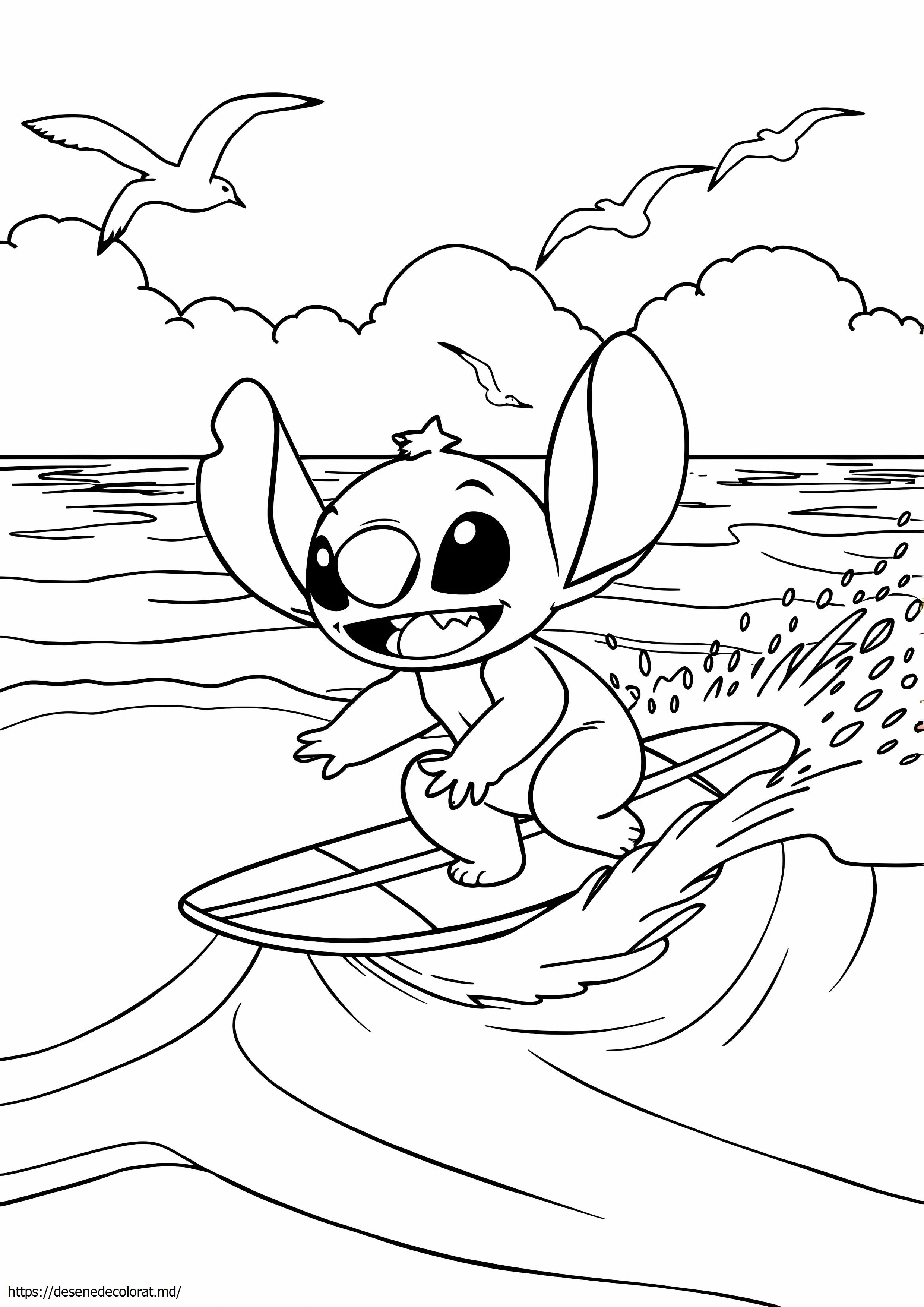 Stitch surfing