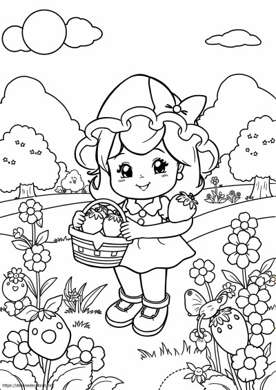 Prăjitură cu căpșuni berry bitty aventuri