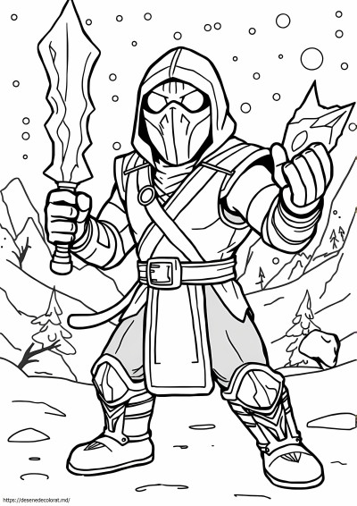 Sub zero mortal kombat