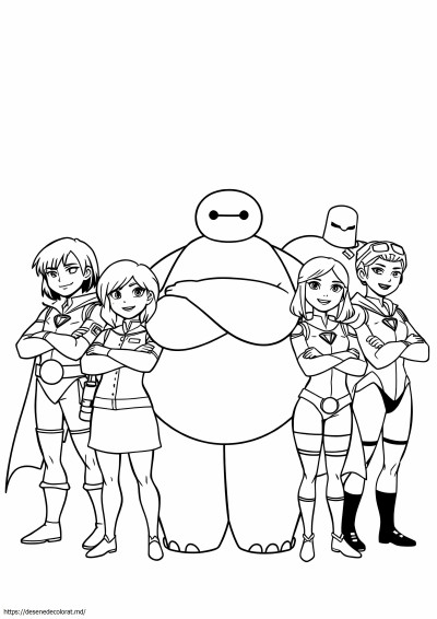 Echipa marele erou 6