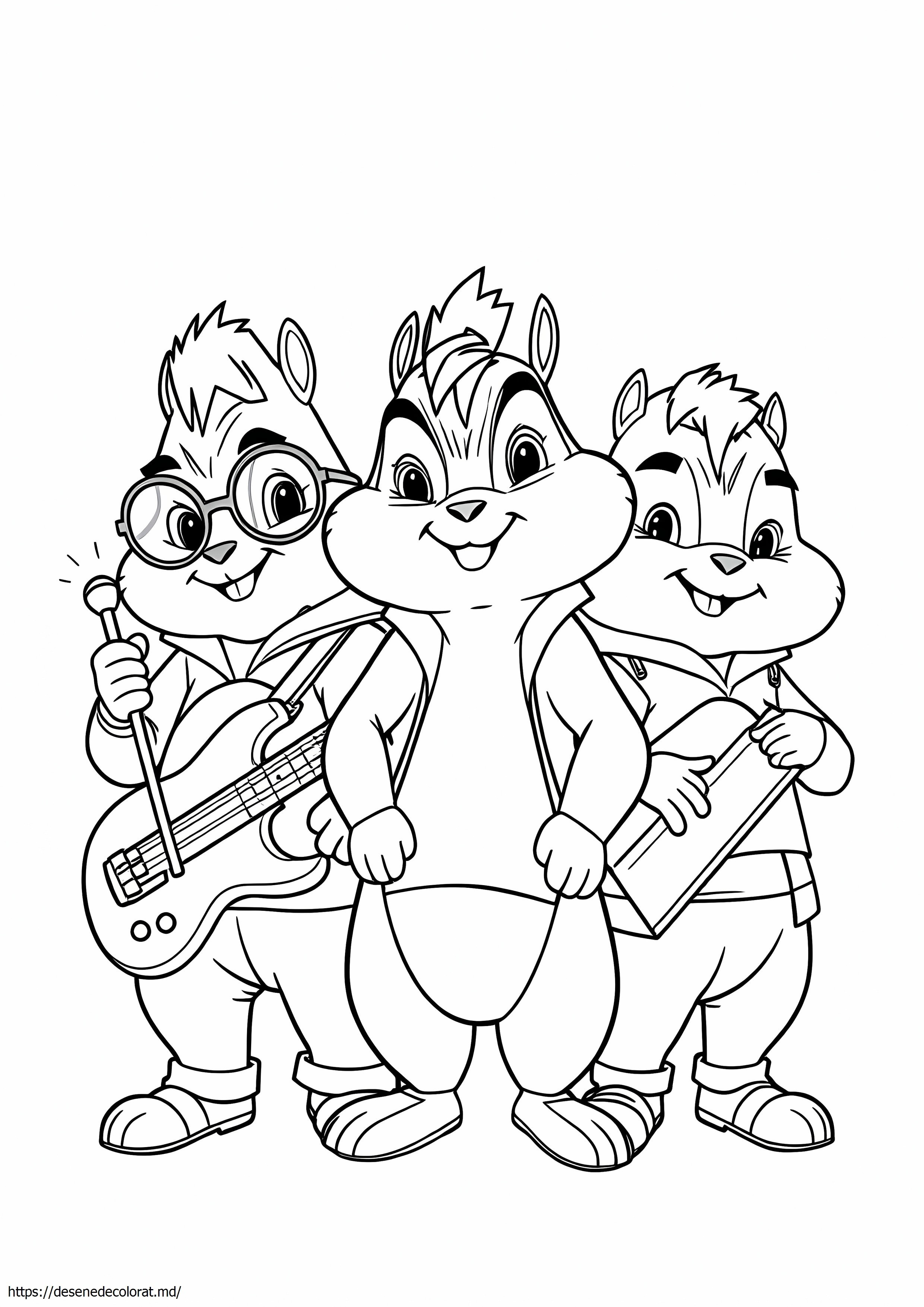 Theodore alvin și chipmunks