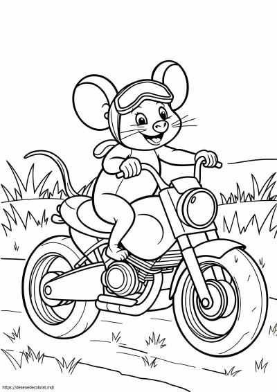Mouse-ul si motocicleta