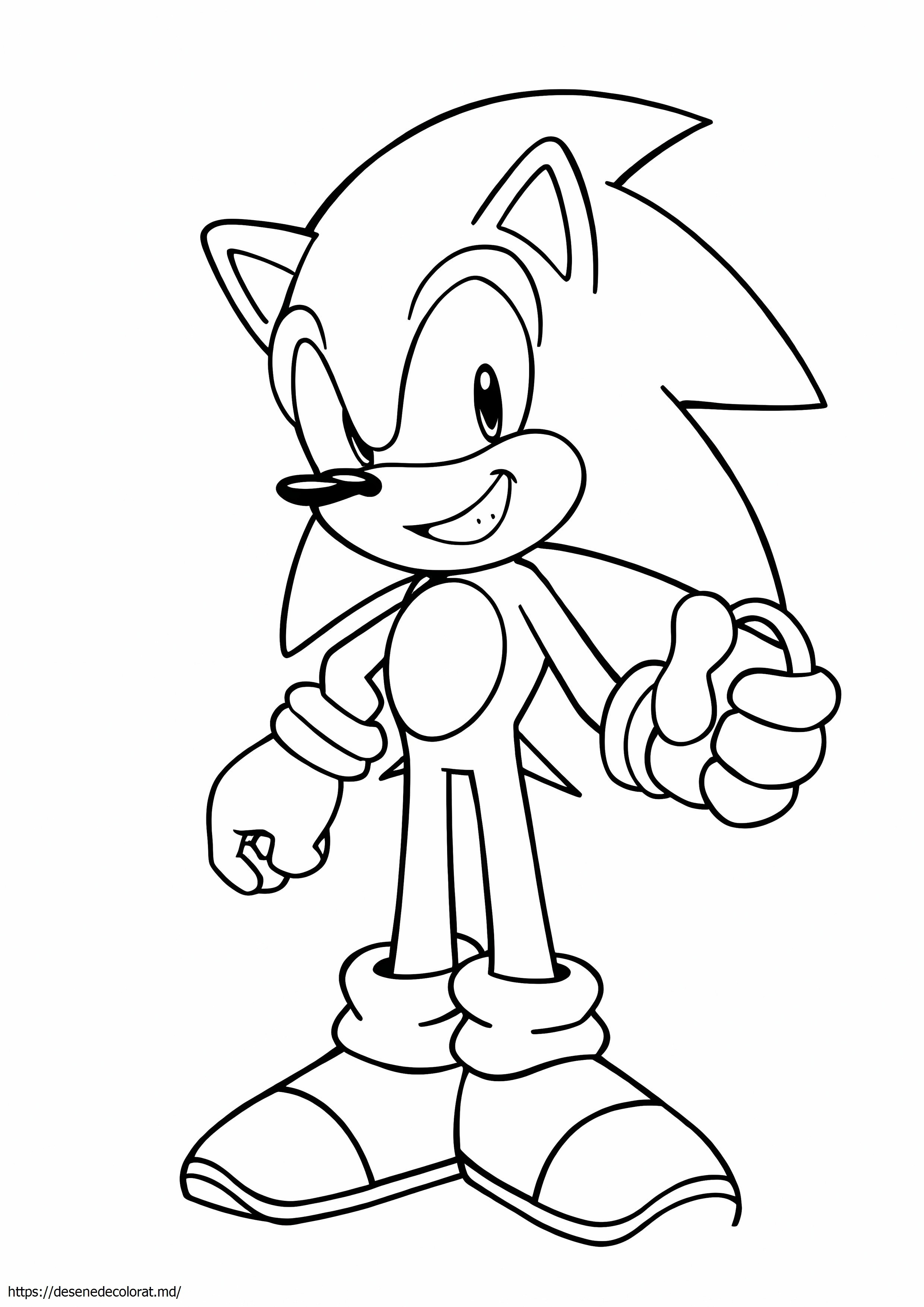 Pentru a desena sonic sonic prime