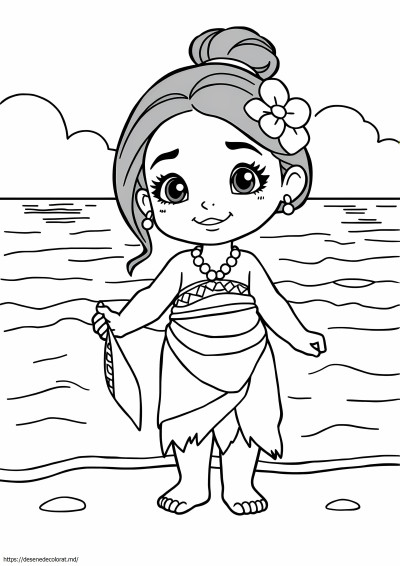 Copil mic moana