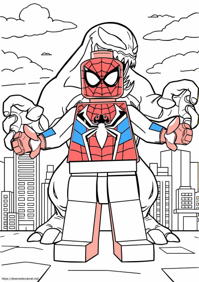 Venin lego spiderman