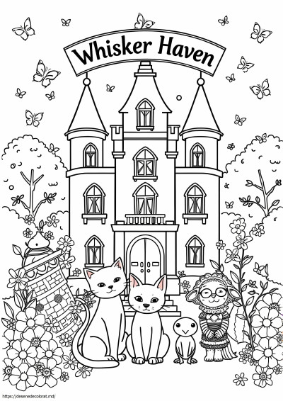 Whisker haven palace animale de companie