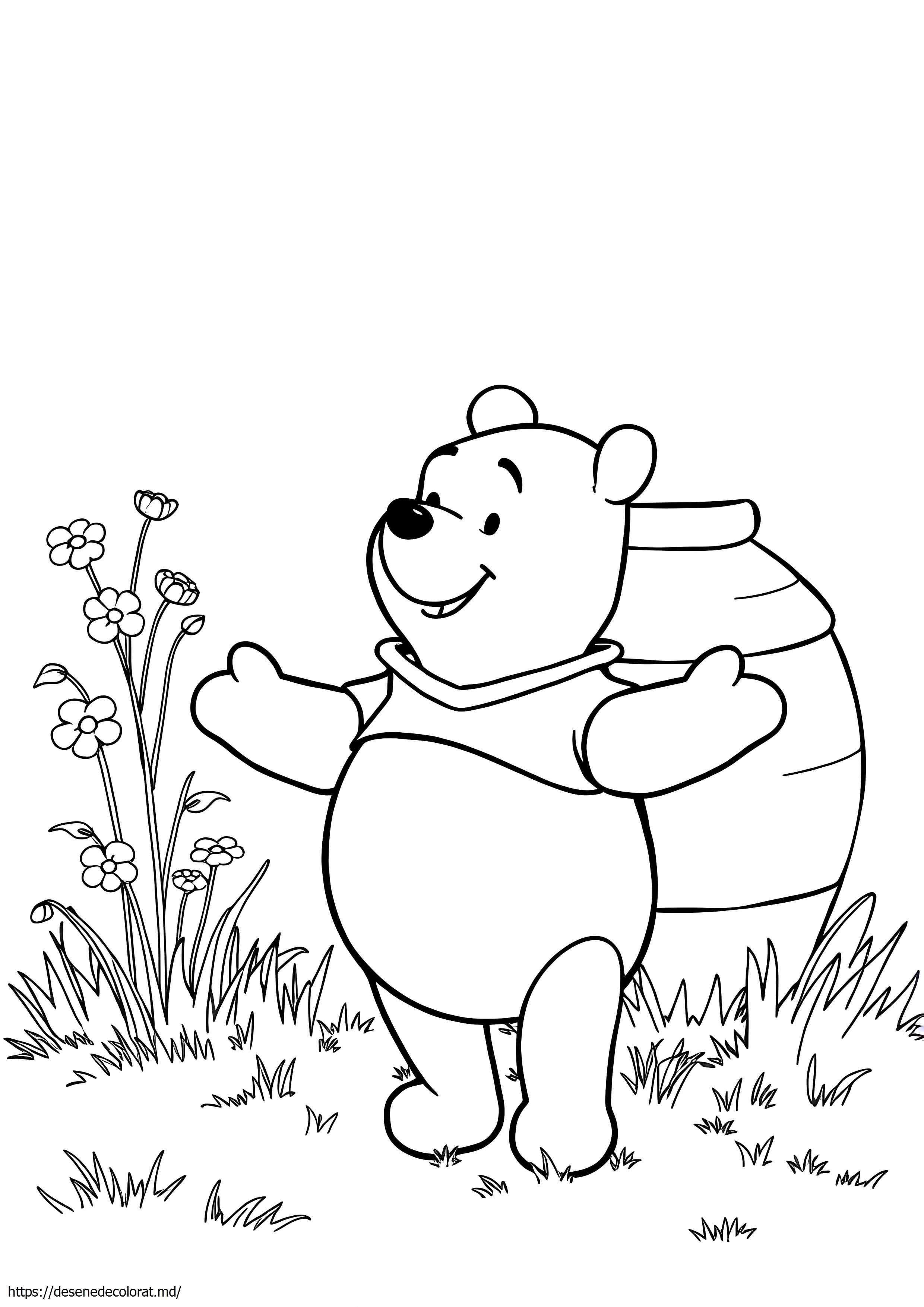 Oală cu miere de Winnie the Pooh