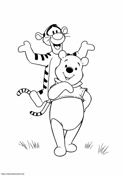 Winnie the pooh și tigru