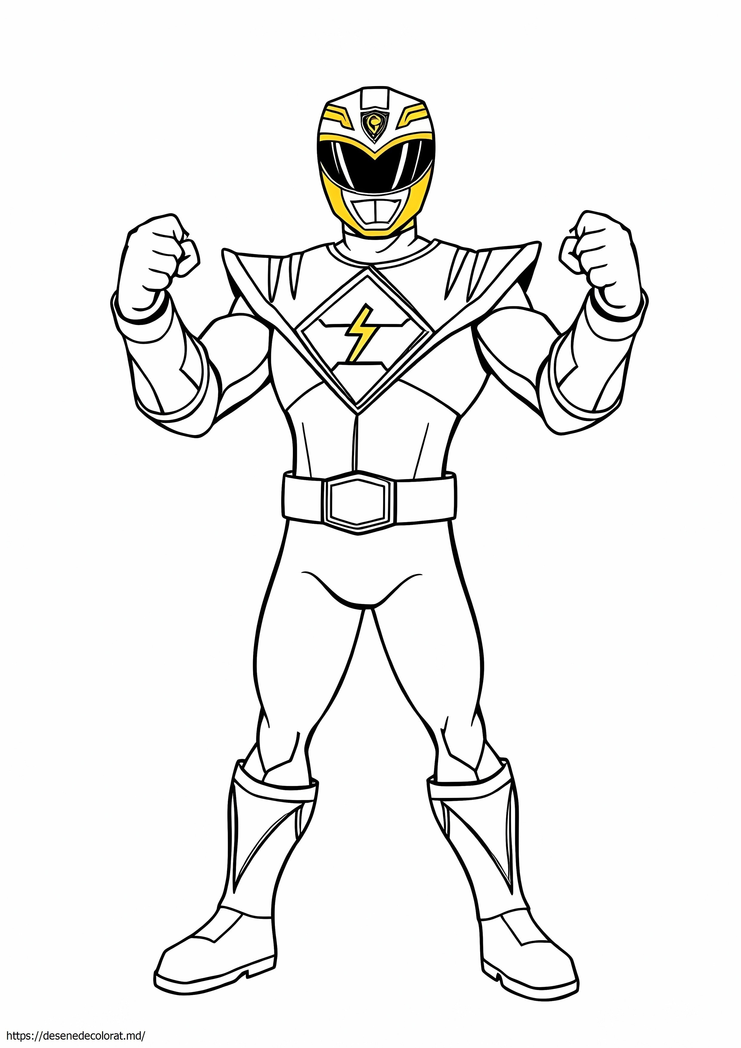 Power Ranger galben