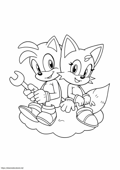 Baby sonic și cozi