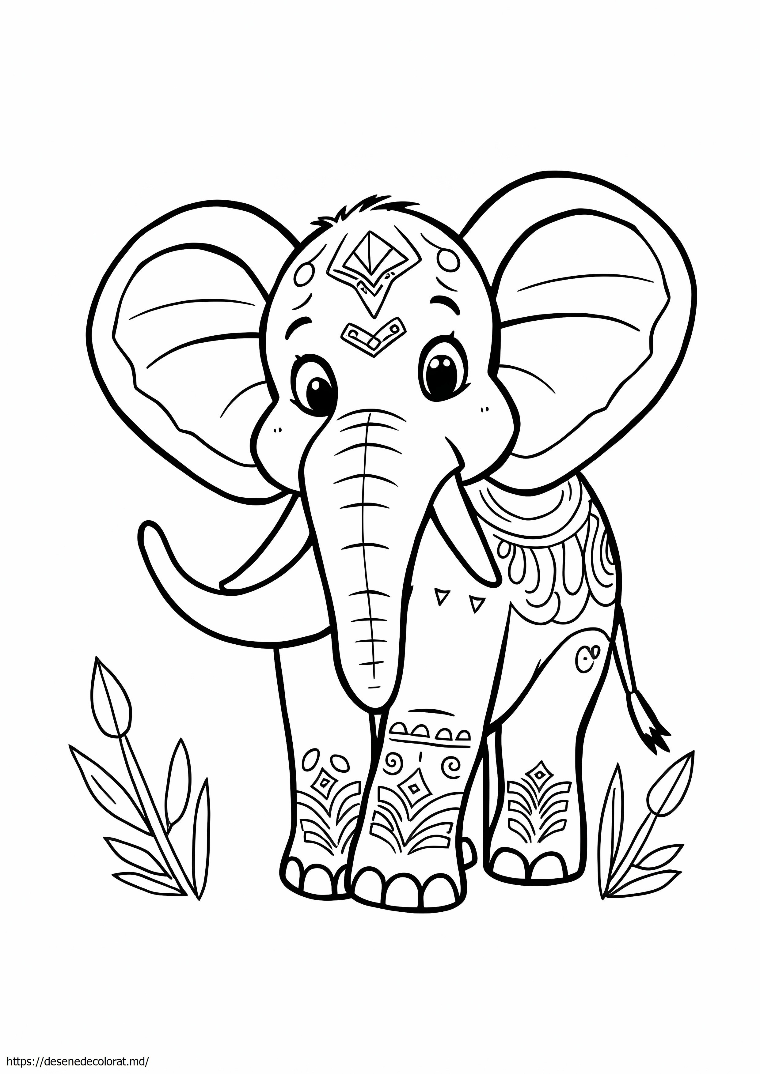 Elefant tribal