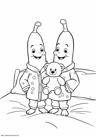Banane în pijamale