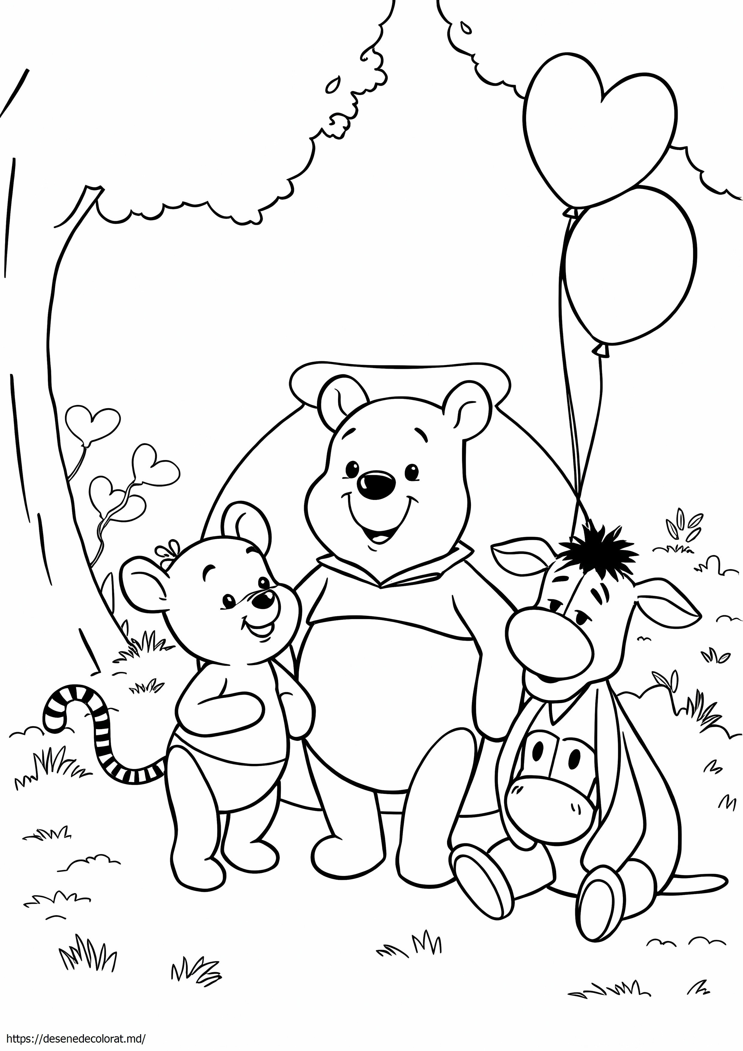 Copilul Winnie the Pooh și prietenii