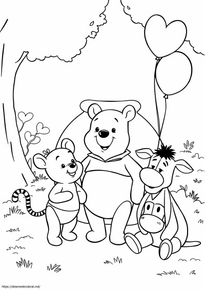Copilul Winnie the Pooh și prietenii