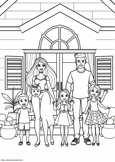 Familia barbie