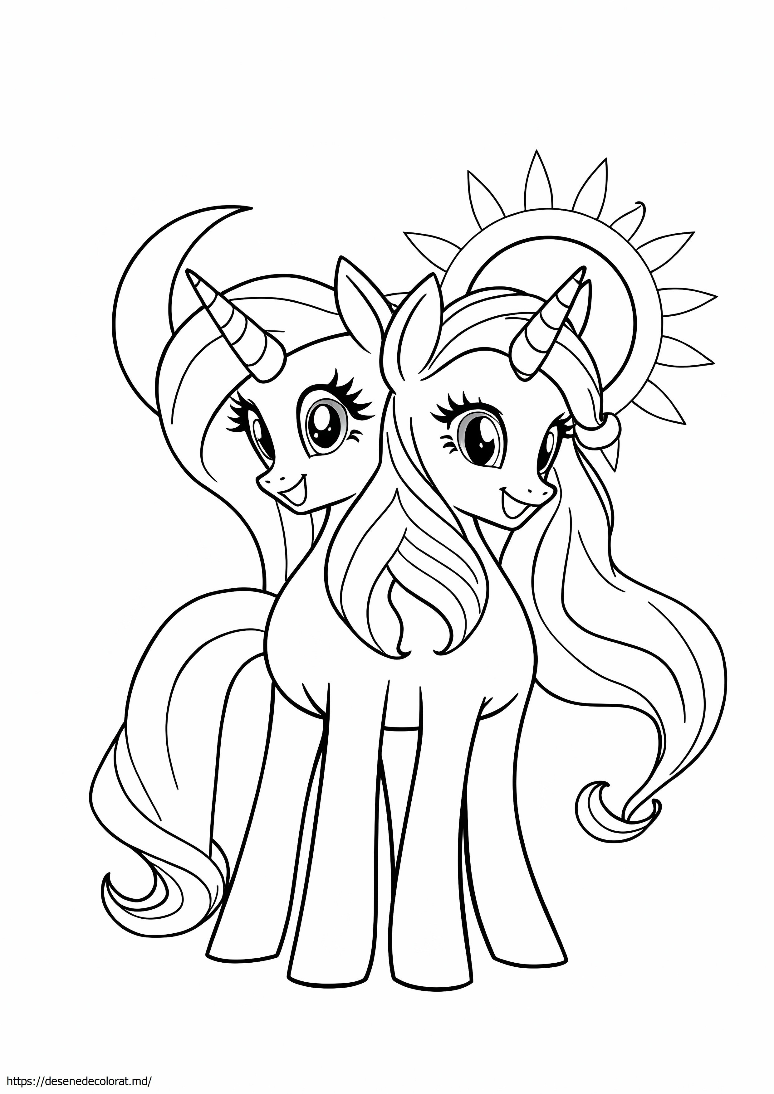 Celestia și luna