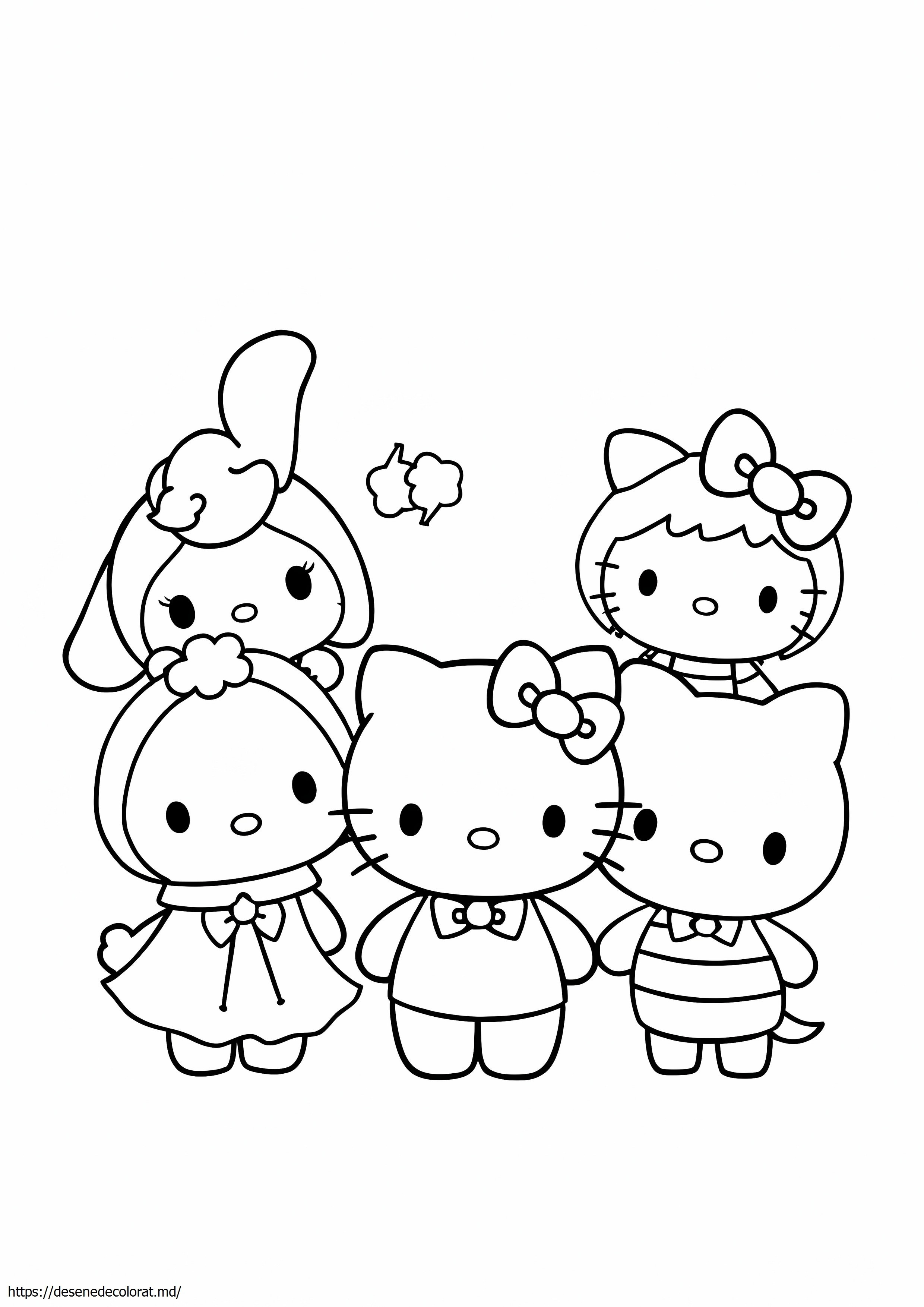 Personaje drăguțe Sanrio
