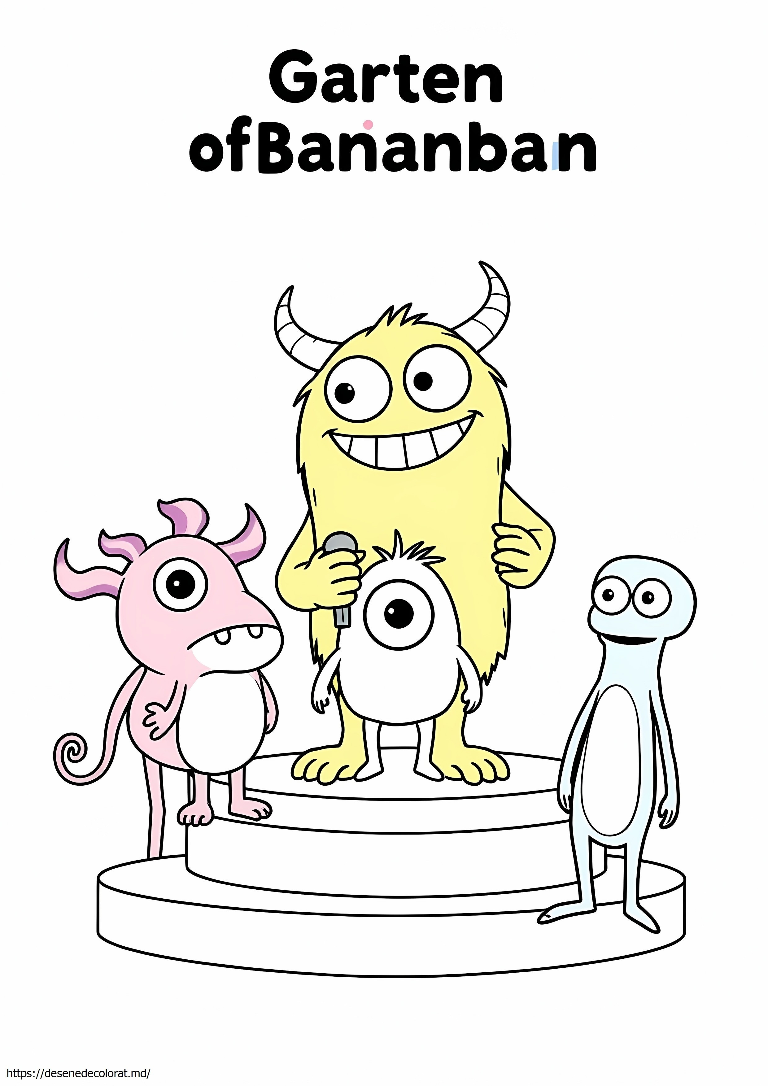 Grădina personajelor banban