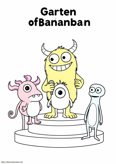 Grădina personajelor banban