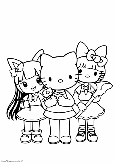 Hello kitty kuromi și melodia mea