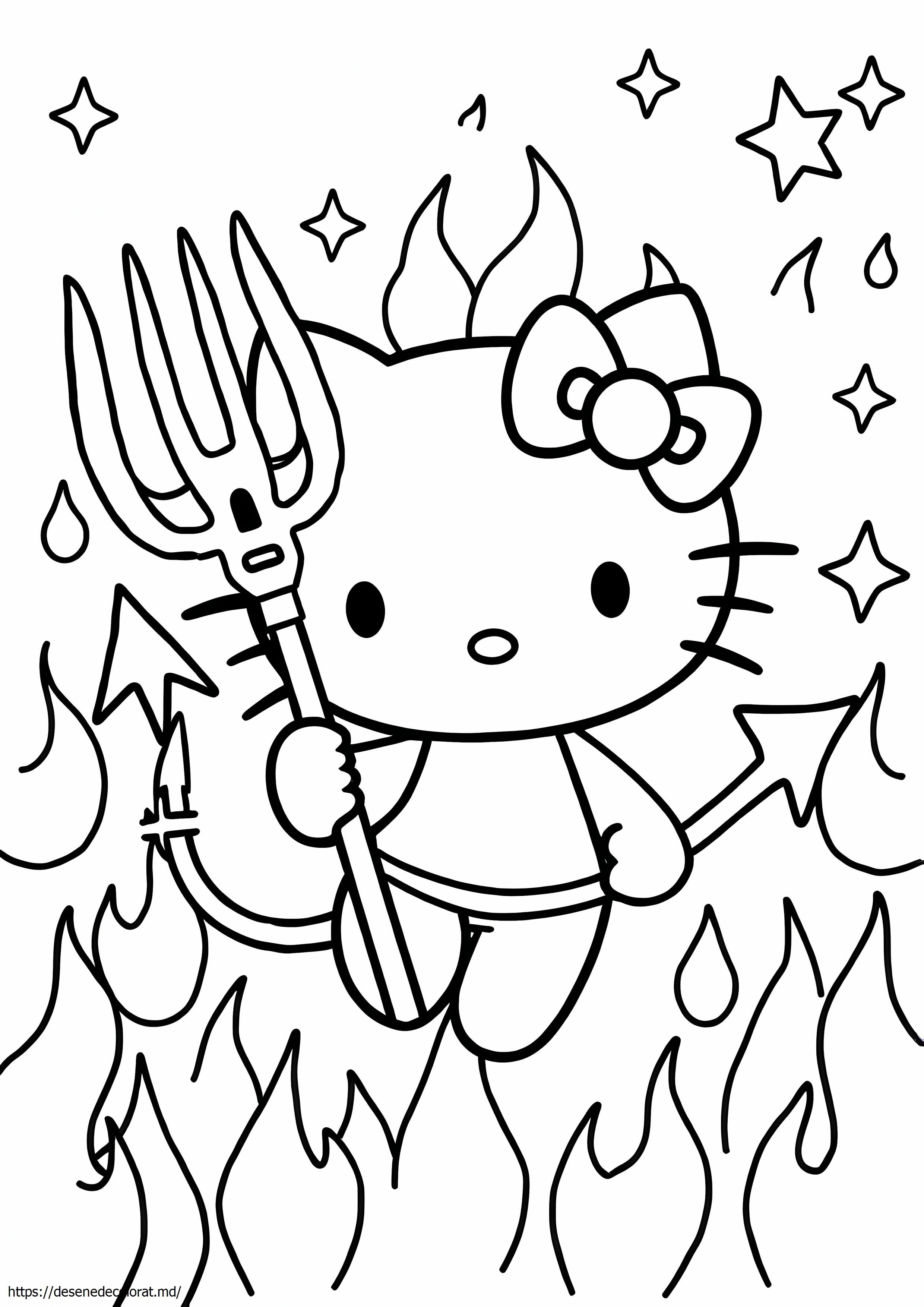 Hello kitty diavolul