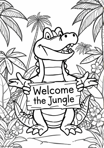 Vector crocodilul