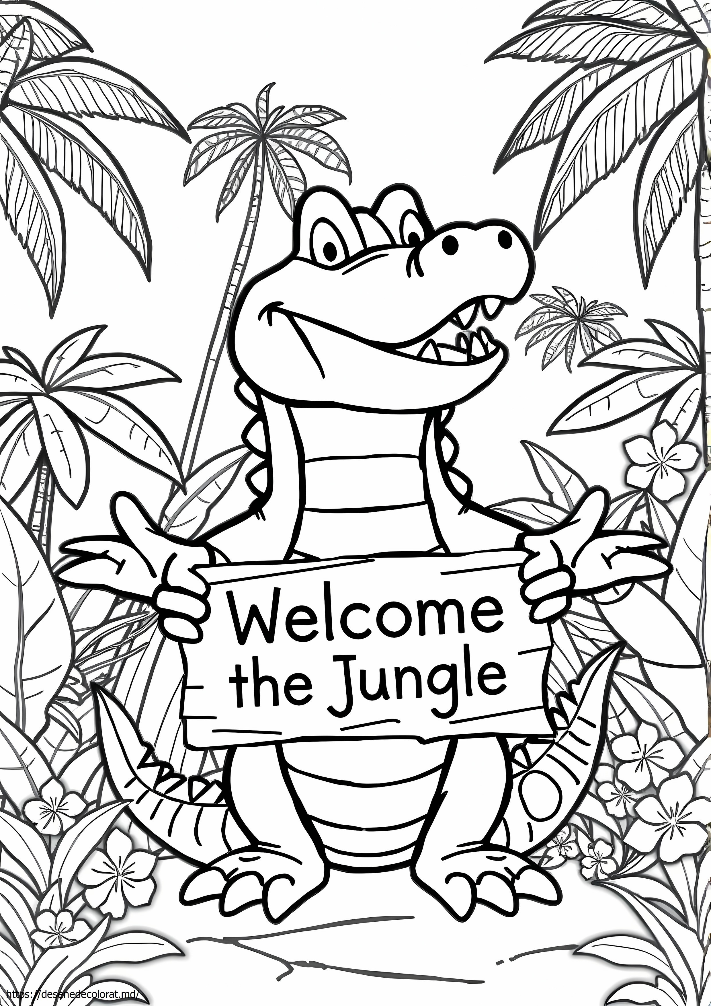 Vector crocodilul