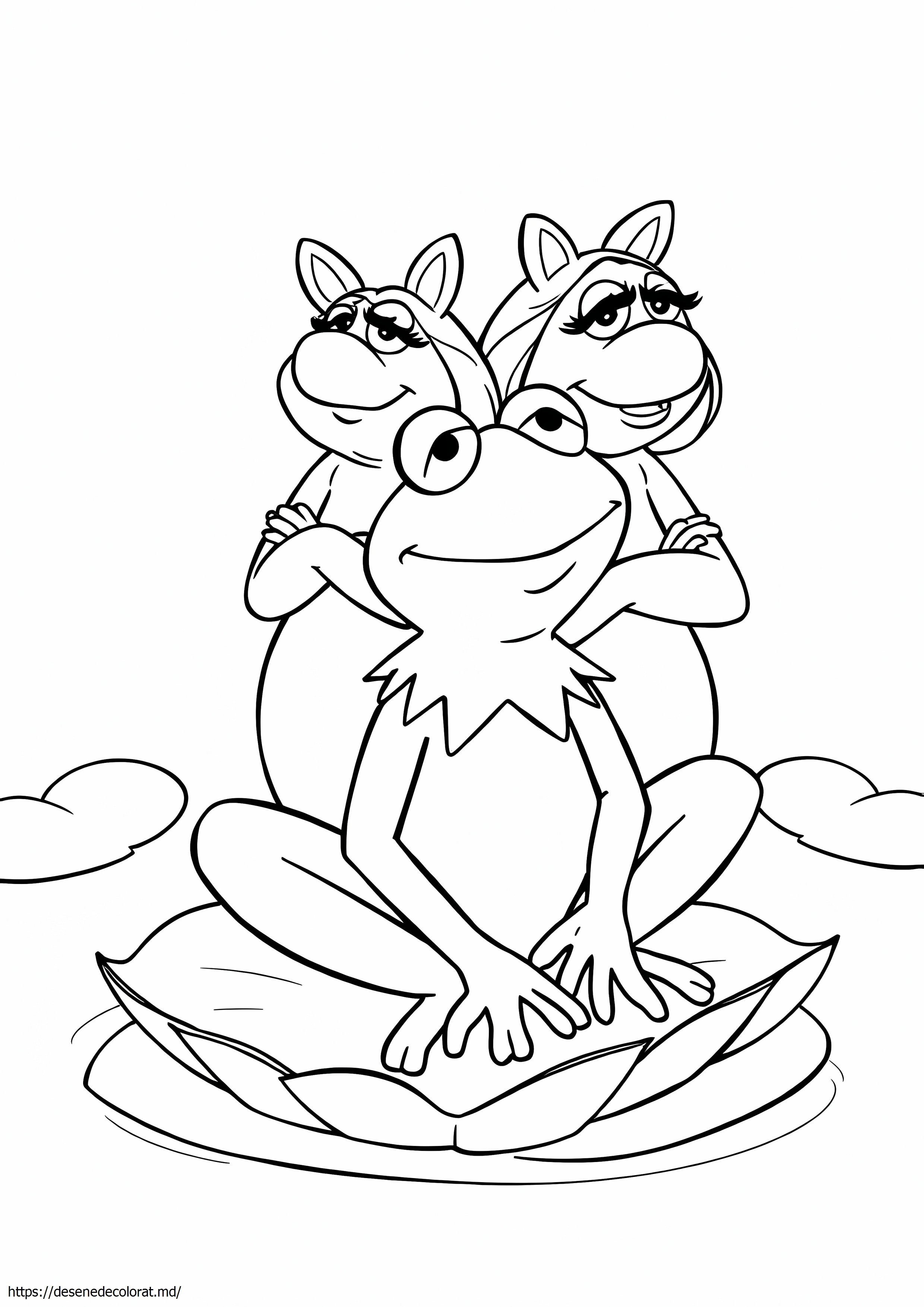 Kermit și dor Piggy