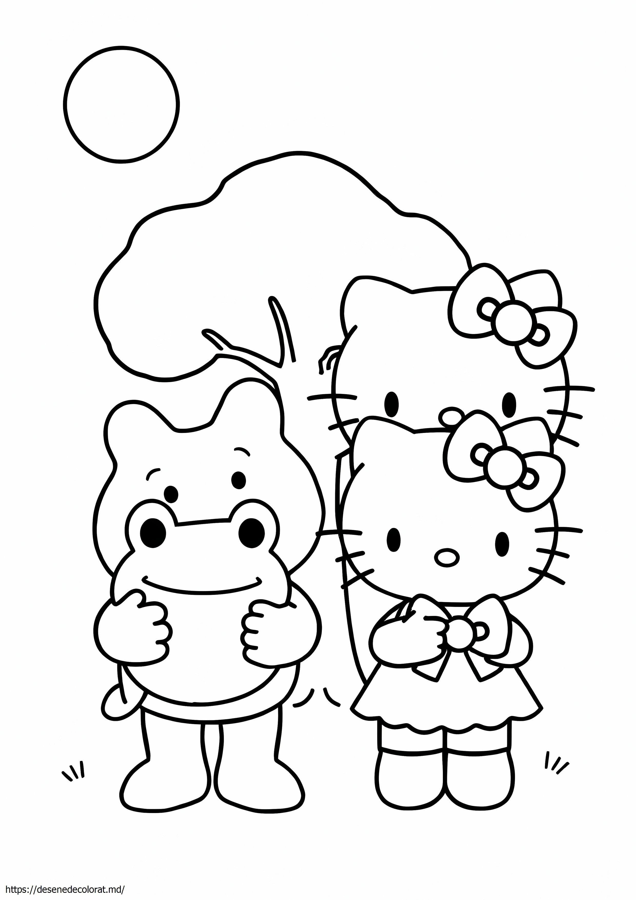 Keroppi hello kitty