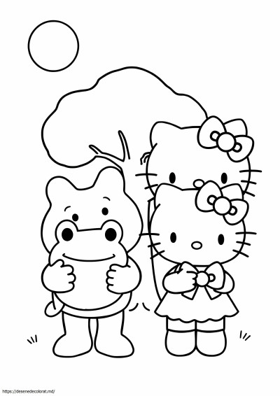 Keroppi hello kitty