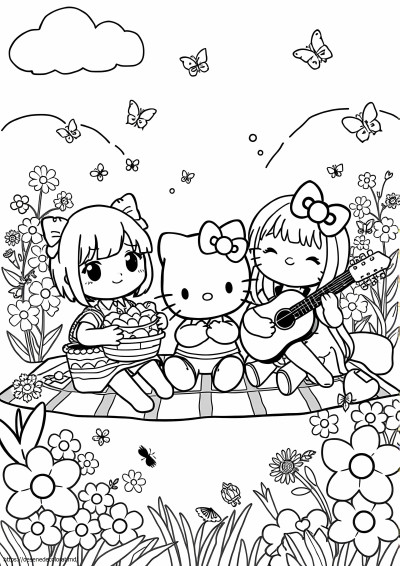 Kuromi hello kitty și prieteni