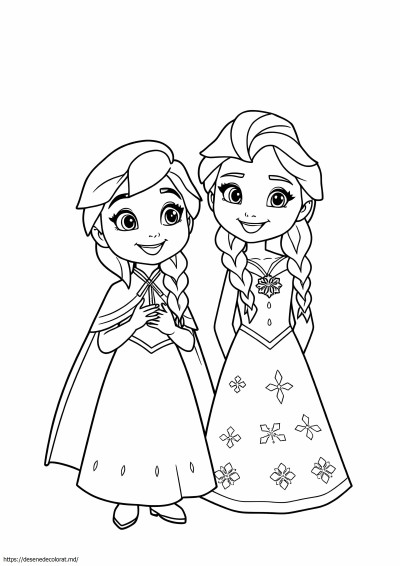 Micuța ana și elsa