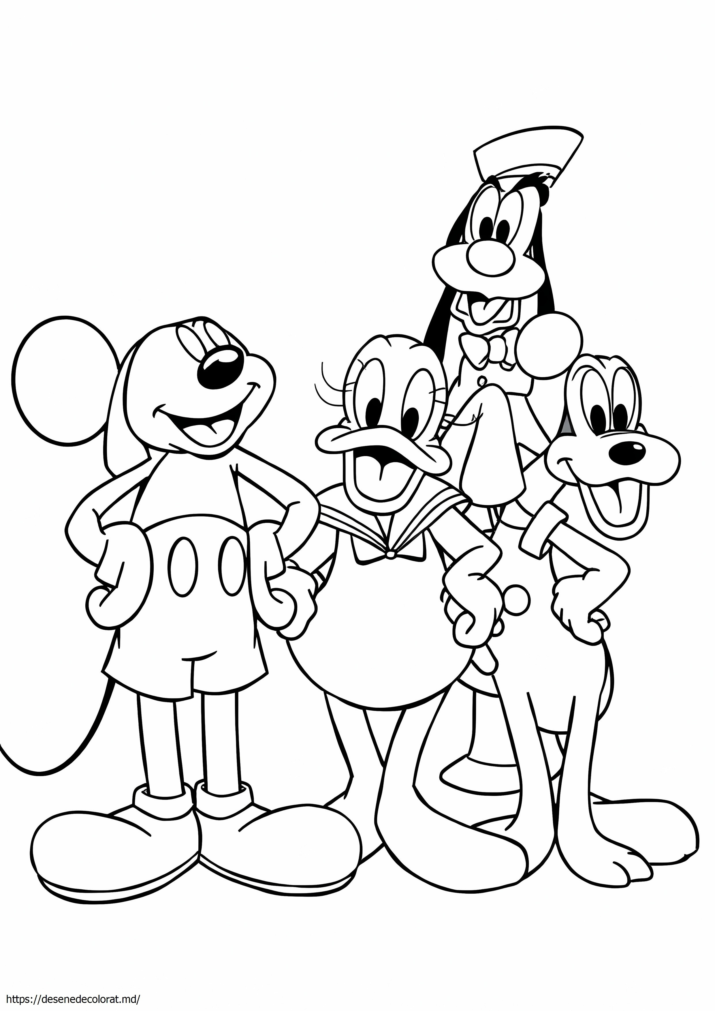 Mickey mouse și prieteni