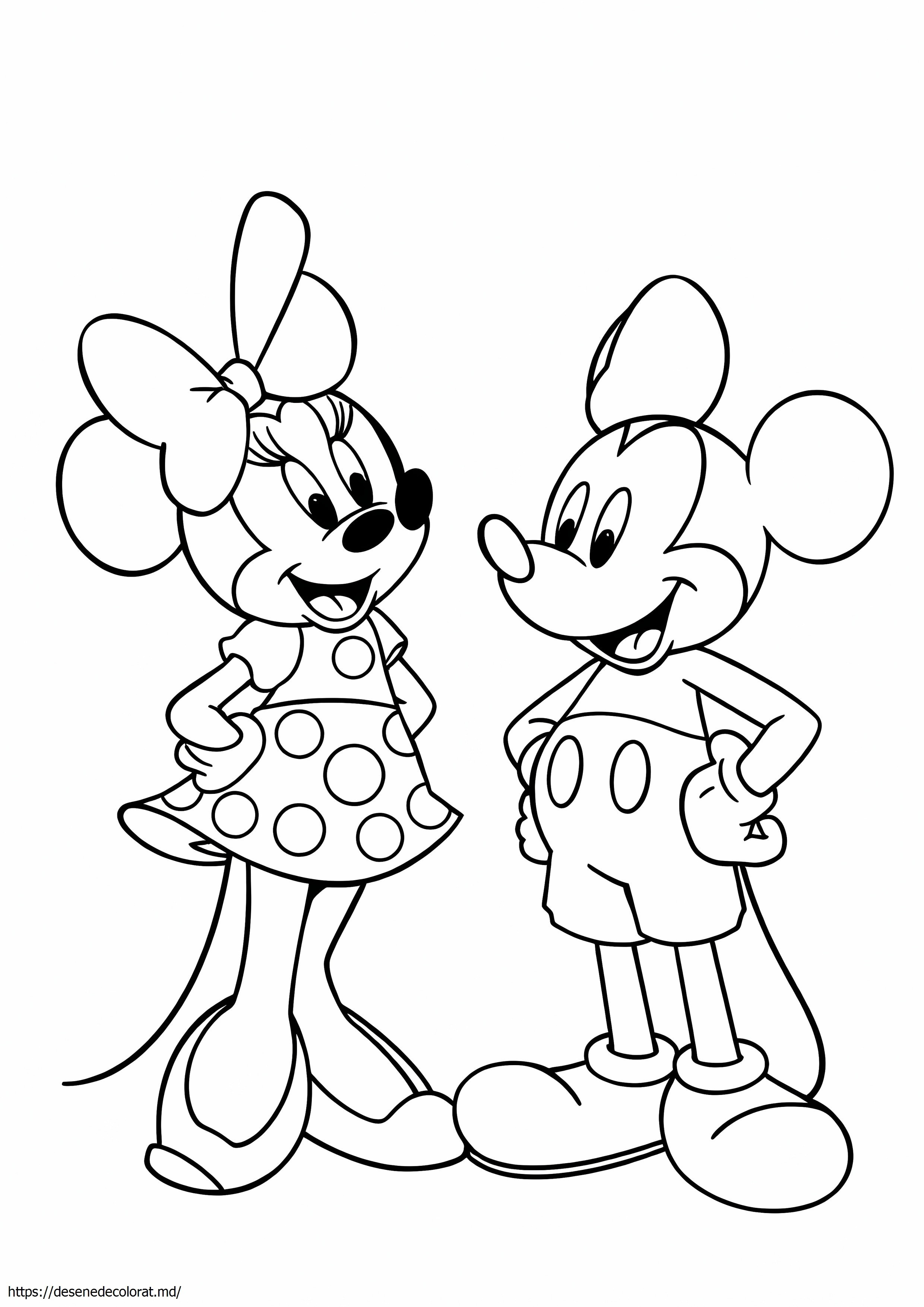 Minnie mouse mickey mouse