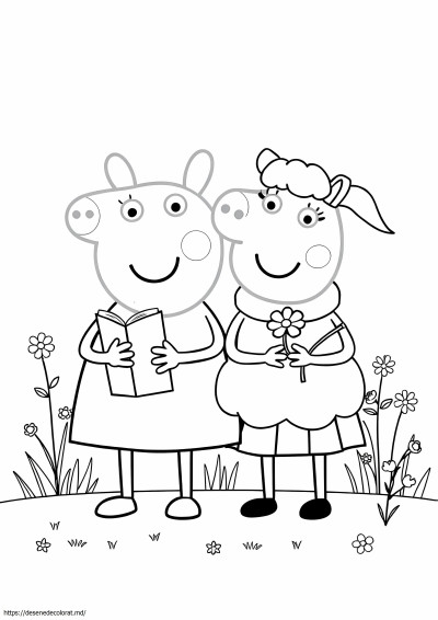 Peppa Pig și Suzy Sheep