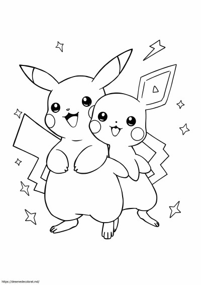 Pikachu și raichu