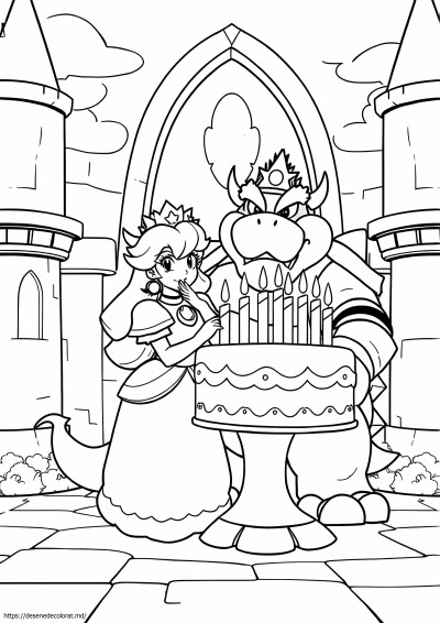 Prințesa peach și bowser