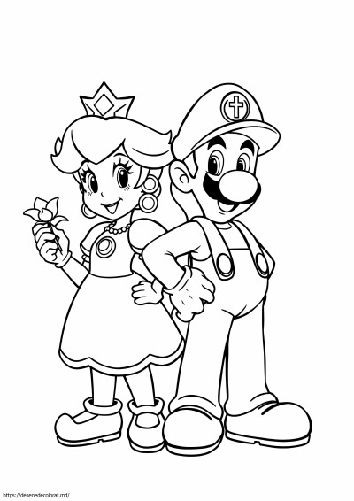 Prințesa peach și luigi