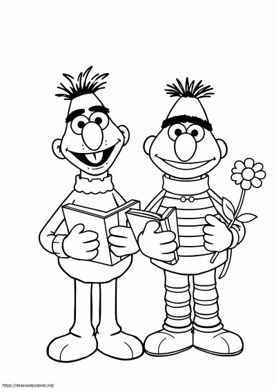 Sesame Street bert și ernie
