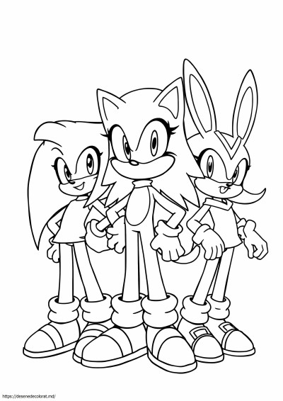 Personaje sonic girl