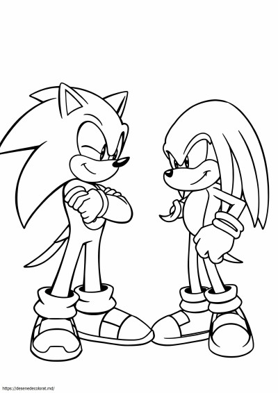 Sonic vs knuckles