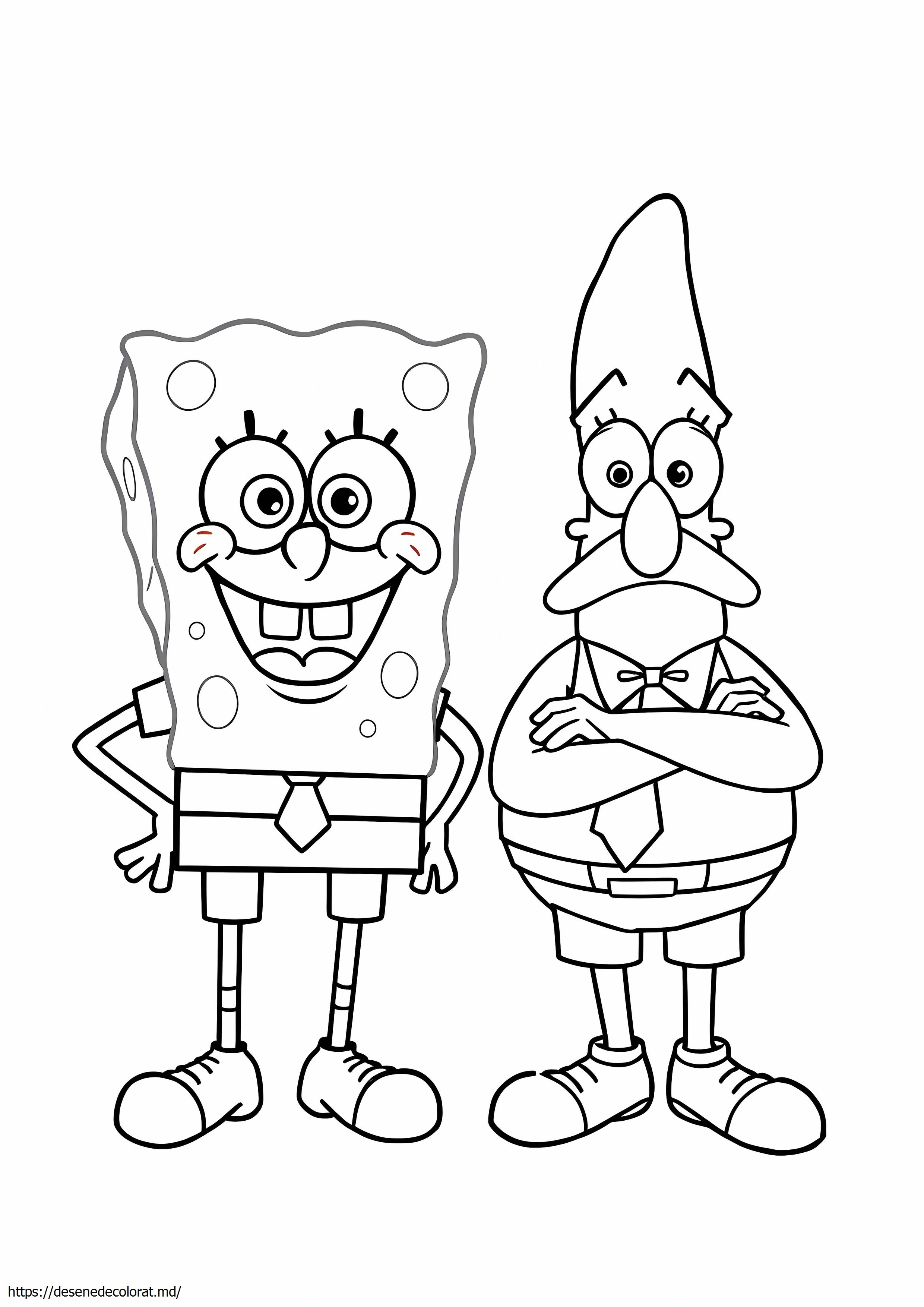 Spongebob patrick și squidward