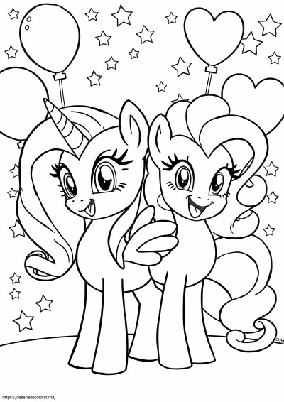 Twilight Sparkle și Pinkie Pie