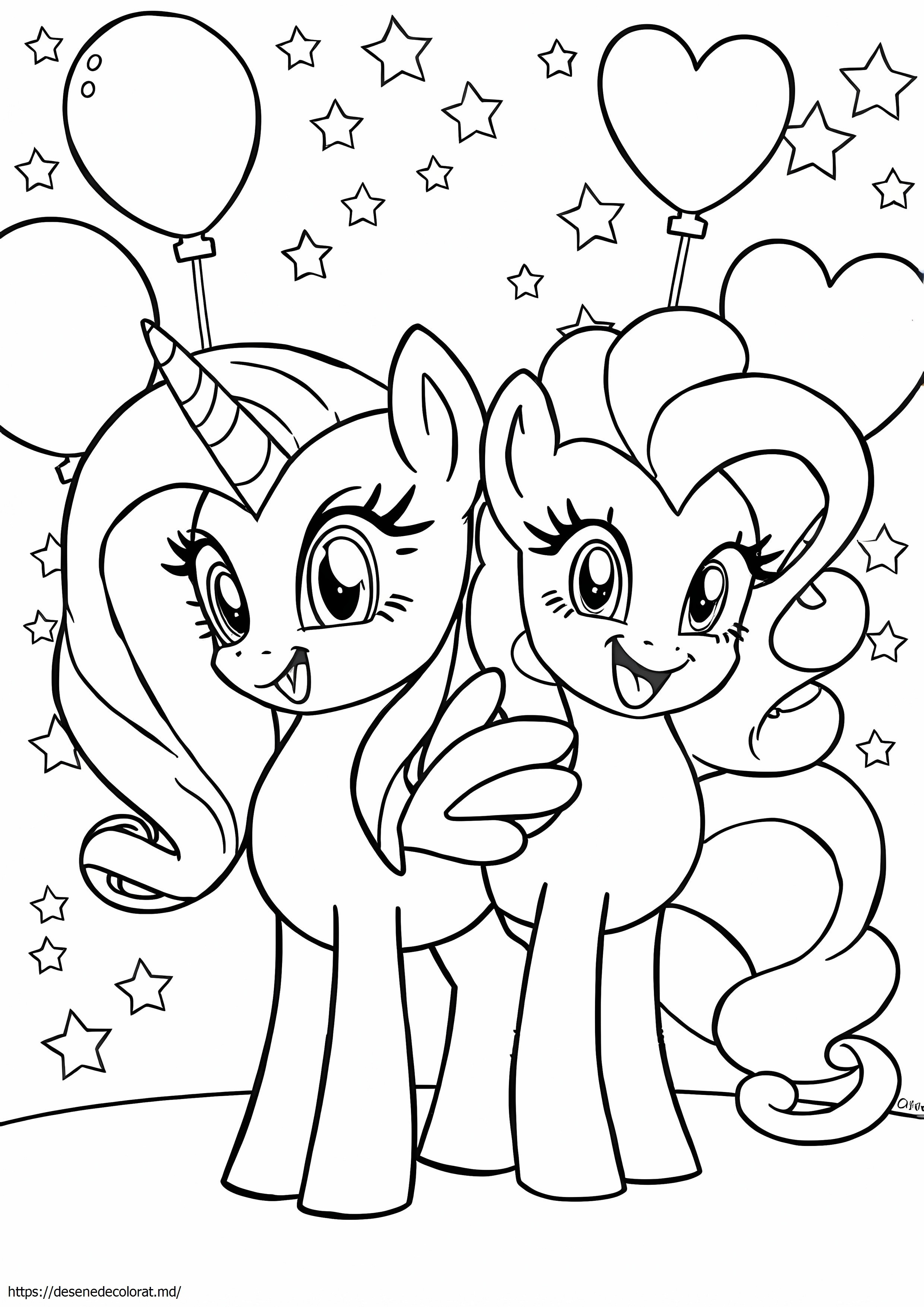 Twilight Sparkle și Pinkie Pie